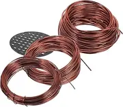 1set Durable Bonsai Wire Plant Training Wires for Shaping Bonsai Trees Long Easy to Use Store for Tree Modelling Support