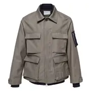 [sacai x WTAPS] WTAPS Cotton Back Satin Jacket Men