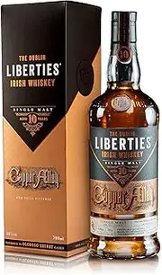 Dublin Liberties 10 Year Old Copper Alley Single Malt Irish Whiskey, 700 ml