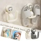 1/2Pcs Suction Cup Bathroom Slippers Hook Holder