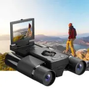 DT10 Camera and Video Binoculars Black HD Powerful, for Hunting Bird Watching