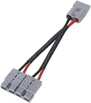 50 Amp Anderson Plug Connector Double Y Adaptor 6mm Automotive Cable