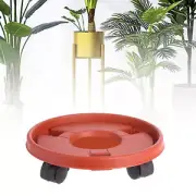 Plant Pot Saucer Trolley Plant Pot Holding Plant Saucer with Wheels Stand