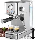 KOIOS Espresso Machines Upgraded 1200W Espresso Maker with Foaming Steam Wand...