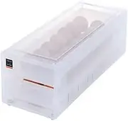 Blue-B Egg Holder - Refrigerator Storage Tray Egg Holder Container Drawer 24Egg, Clear