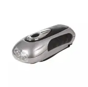 LED Wind-Up Torch 3 LED New Boxed 1 Minute Winding = 30 Mins Power
