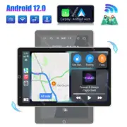 Android 12 Car Stereo Radio Rotatable 10.1'' Touch Screen GPS Wifi Double 2DIN