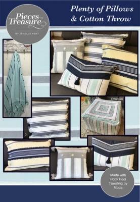Plenty of Pillows & Cotton Throw Pattern by Jenelle Kent for Pieces to Treasure