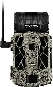 SPYPOINT Link-S-Dark Cellular Trail Camera 4 LED Infrared Flash Game with 80ft Detection and Flash Range LTE-Capable Cellular Trail Camera 10MP 0.4-Second Trigger Speed