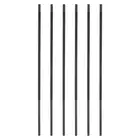6pcs Chainsaw File 3/16"(4.8mm) High Carbon Steel Round Hand Rasp for Sharpening