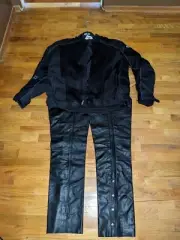 NEW Joe Rocket Mens Phoenix 5.0 Mesh Motorcycle Jacket Sz 2XL & Leather Chaps