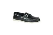 Sperry Men's Eye Wide Boat Shoes - Navy - Leather - Size 12
