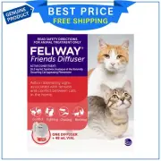 New Feliway Friends Diffuser + Refill 1 Pack For Cats & Kittens