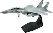 Perfeclan Diecast Plane Model 1:100 Scale F15 Aviation Model Diecast Attack Plane Alloy Simulation Aircraft Model for Ornament Table Decor Collections