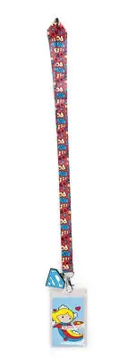 DC Comics Supergirl Chibi Charm Lanyard