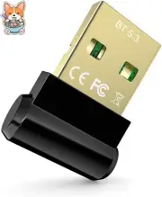 Bluetooth 5.3 Adapter for PC Plug & Play Mini EDR Bluetooth Dongle Receiver