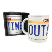 Back to the Future OUTATIME License Plate Mug