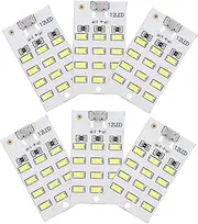 LAPYAPPE 6 Pack Panel Led Lights for Car Interior Flexible Reading Light Board Usb Camping Car Trailer Accessory