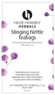 Hilde Hemmes Stinging Nettle Leaf Teabags | 30 tea bags
