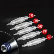 10X Needle Cartridge for Disposable Eyebrow Rotary Makeup Tattoo Pen Machine A