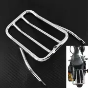 Chrome Motorcycle Luggage Shelf Frame Rack Fit For Sportster XL 883 1200 48 72