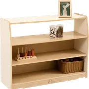 Jooyes Goteborg 3 Shelf Storage Cabinet - H76cm - 100cm | bookshelf | 76cm