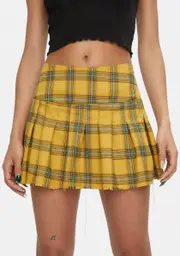 [Current Mood] Happy Chase The High Pleated Skirt