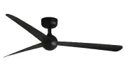 Energy saving Ceiling Fan Remote Control Sfera Black 125cm Dc Ventilator