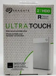Seagate - Backup Plus Ultra Touch 2TB External USB-C/USB 3.0 Portable Hard Drive