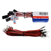 12 LED Light Kit Brake+Headlight+Signal Set 2.4G PPM for 1:10 HSP RC Car TruckOE