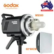 Godox MS300 300W Studio Flash Strobe Head + 60x60cm Bowens Softbox