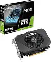 ASUS Phoenix NVIDIA GeForce RTX 3050 Gaming Graphics Card (PCIe 4.0, 8GB GDDR6 Memory, HDMI 2.1, DisplayPort 1.4a, Axial-tech Fan Design, Protective Backplate, Dual Ball Fan Bearings, Auto-Extreme)