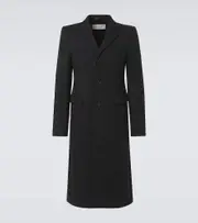 [Dries Van Noten] Dries Van Noten Wool-blend coat AU 87 black