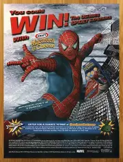 2007 Kraft Macaroni & Cheese/Spider-Man 3 Movie Print Ad/Poster Promo Art 00s