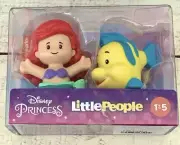 Little People Disney Princess Ariel Mermaid Flounder Fish Ships Fast!