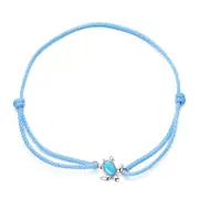 Sterling Silver Sea Turtle Hypoallergenic Bracelet