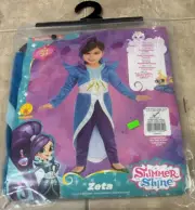 Shimmer & Shine Shine Costume Girls XS Small 2-4 Rubies NEW retail packaging
