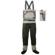 Fly Fishing Stocking Foot Chest Waders Affordable Breathable Waterproof Wader