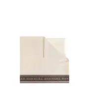 Silk, cashmere and wool stole One size cream