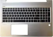 Laptop PalmRest&Keyboard for HP ProBook 455 G6 L45090-001 with Backlit United States US Silver New