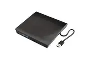 [NB-DVW-SINHLSBK] External USB 3.0 CD DVD Optical Drive, Burner Reader with USB-C Adapter