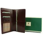 Mens Italian Leather Slim Suit Wallet by Visconti; Monza Collection Classic G...