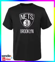 NBA BROOKLYN NETS Adults Mens Boys Teens Unisex Cotton T shirt Tee Top Gift
