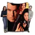 007 Tomorrow Never Dies James Bond Movie Woven Blanket