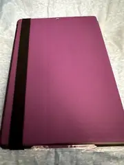 iPad 9 Inch Case Shockproof Protective Smart Folio Cover purple stylus card film