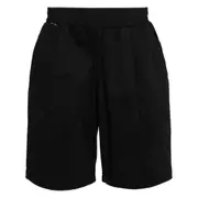 [Family First] Family First Elasticated-waist Poplin Shorts L BLACK