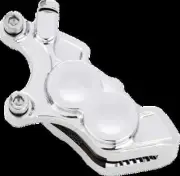 AN 4-Piston Fr Rt Brake Caliper 11.8in Chrome Breakout 114 21