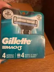 Gillette Mach 3 Mens Razor Blade Cartridges- NEW