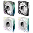 120mm ARGB Silent Computer Fan 4pin PWM Chassis Cooling Fan Cooler for PC Case