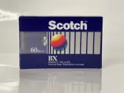 Brand New Scotch BX position I 120 EQ Cassette Tape